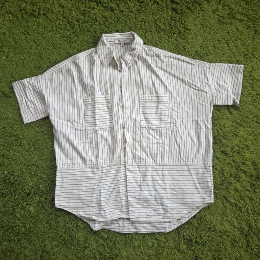 Madewell Striped Button Up